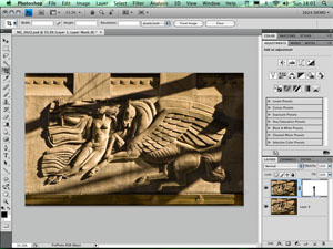 Removing foreground objects